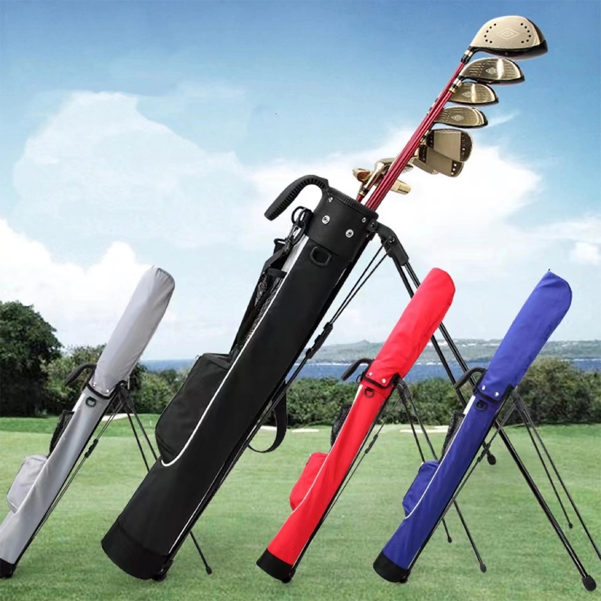 Lightweight Golf Club Bags With Stand And Strap 1