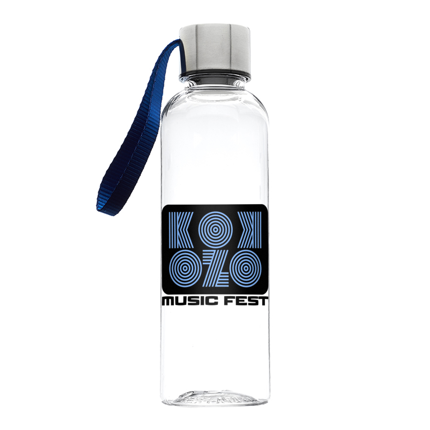 17 oz. Ostia Plastic Water Bottle (Full Color Imprint) 6