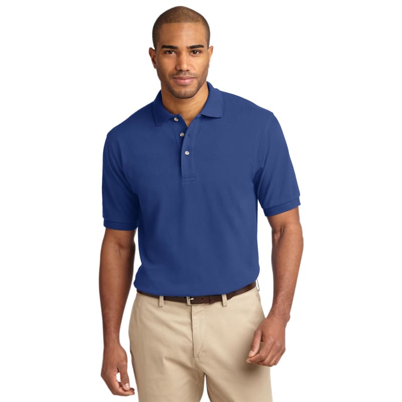 Port Authority Heavyweight Cotton Pique Polo. 64