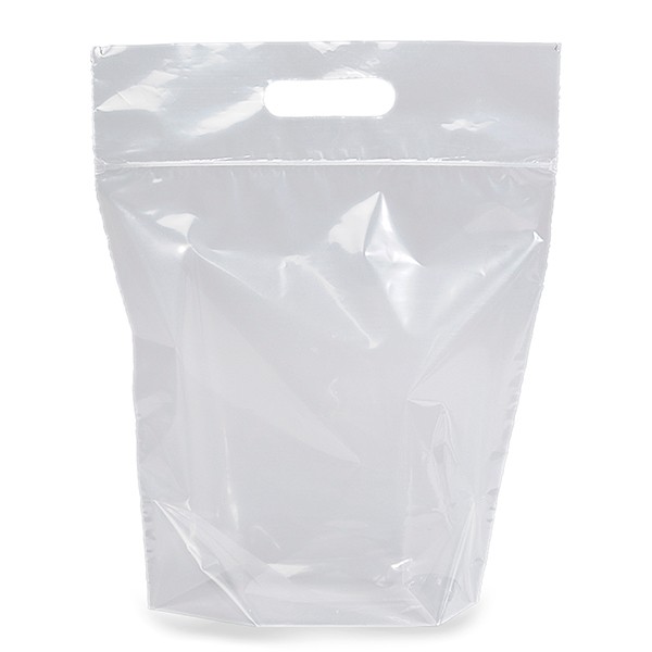 Zip-Close Die Cut Handle Bag - Dynamic Color 2