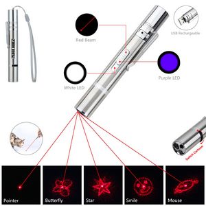Multifunctional Stainless Steel LED Flashlight With Cartoon Icons 5