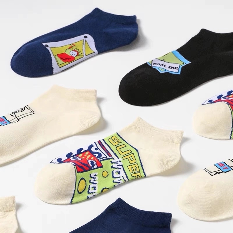 Knit-In Custom No-Show Socks-Factory Direct 6