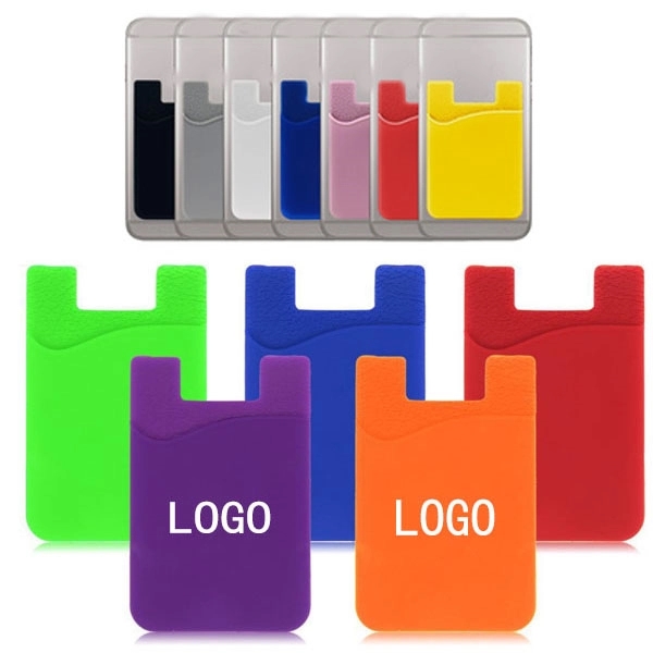 Silicone Card Holder Phone Wallet 3