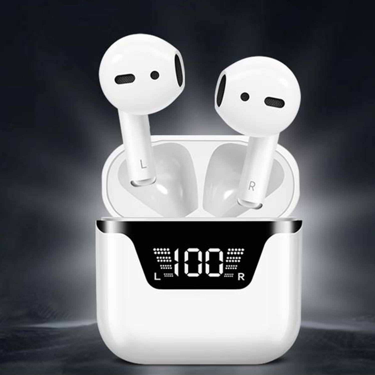 Wireless Noise Canceling Bluetooth 5.2 Earbuds Semi-in-ear 5