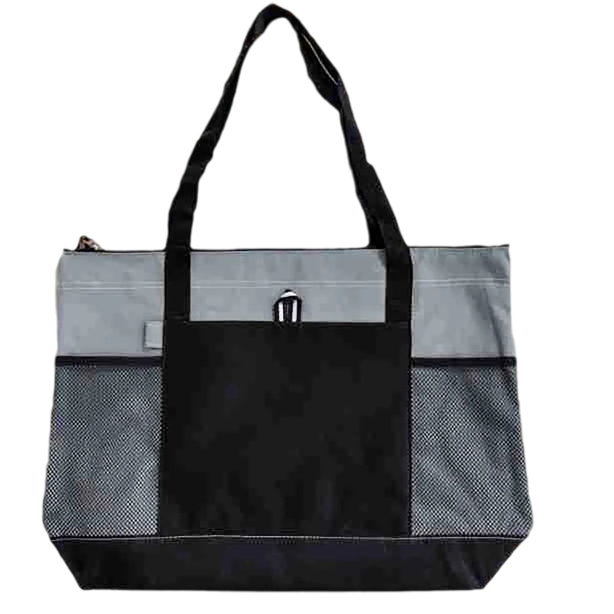 Zippered Polyester Tote for Office or Errands 4