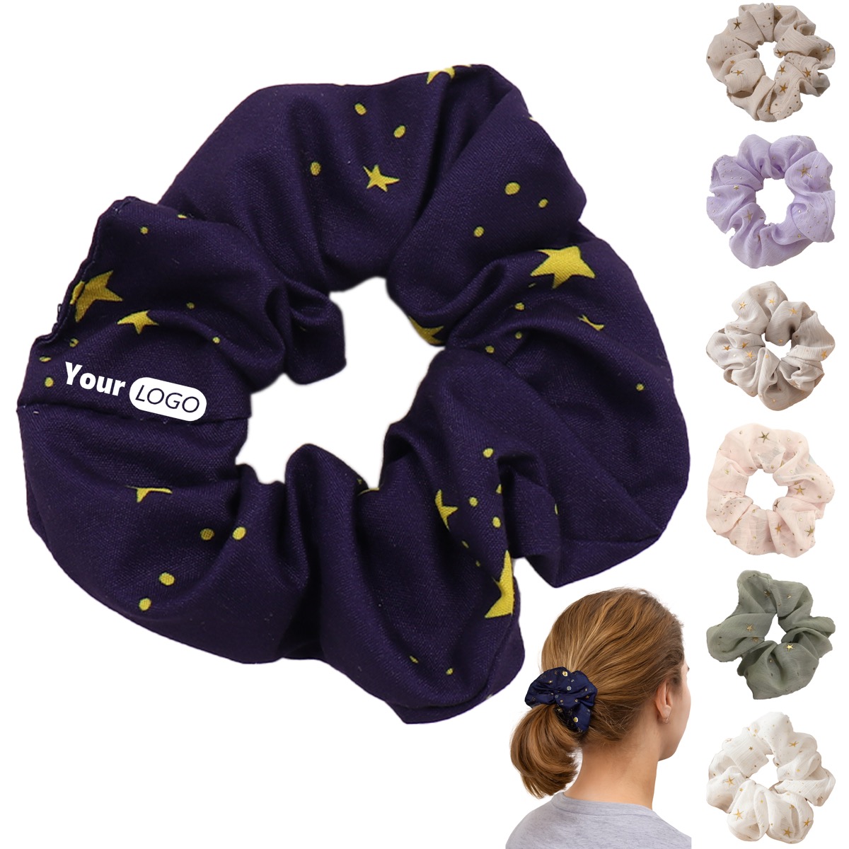Decorative Scrunchie Hair Tie 14