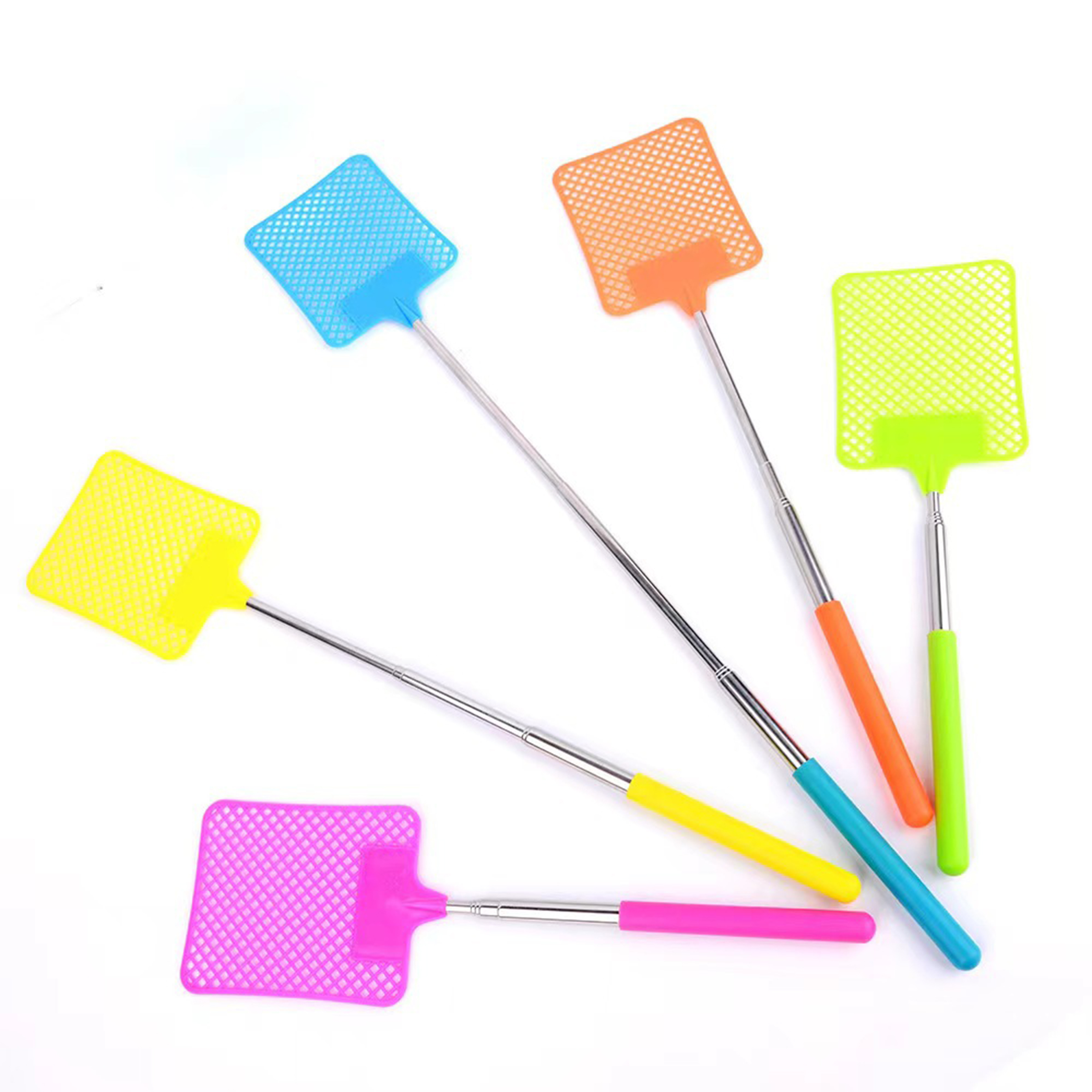 Stainless Steel Household Telescopic Fly Swatter 7