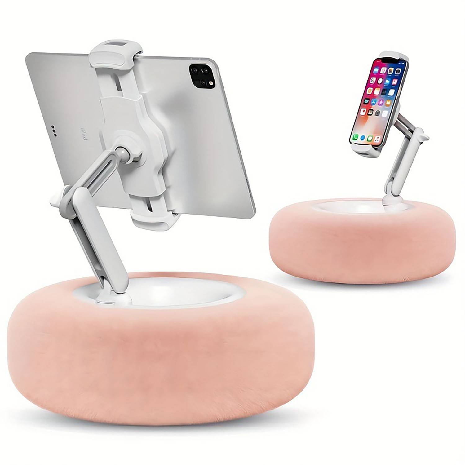 Plush Pillow Pad Phone Tablet Holder 3