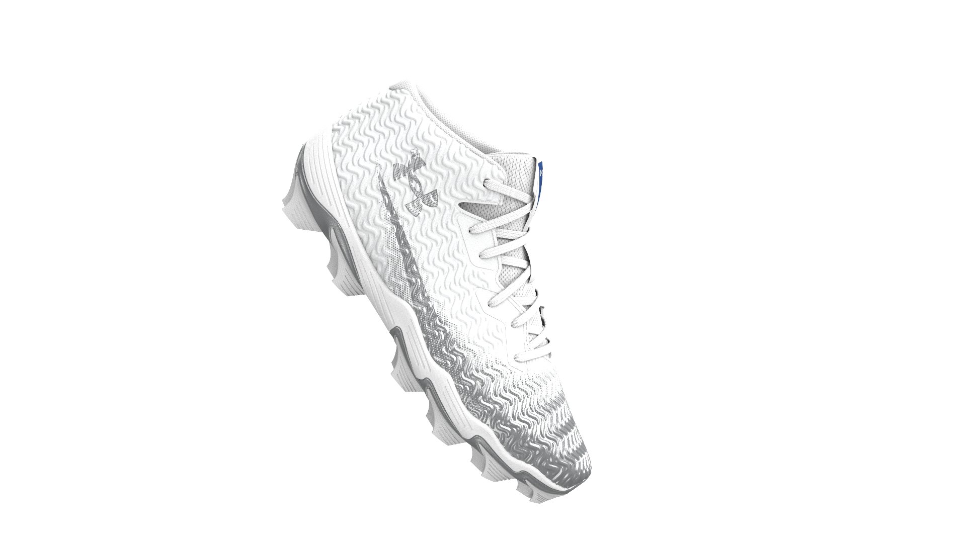 UA Spotlight Hammer Jr. Boys' Football Cleats 5