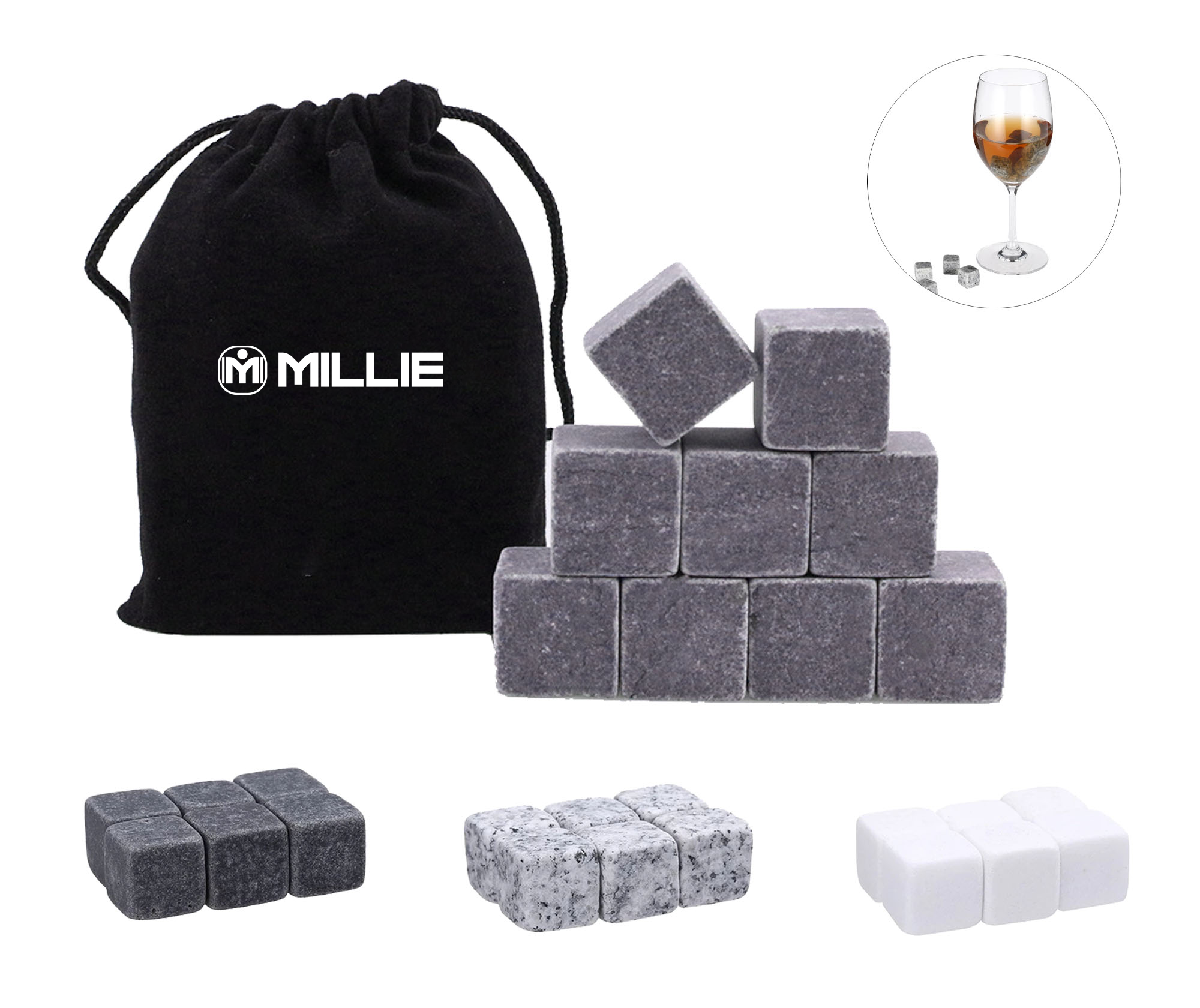 Whisky Beverage Chilling Stones 1
