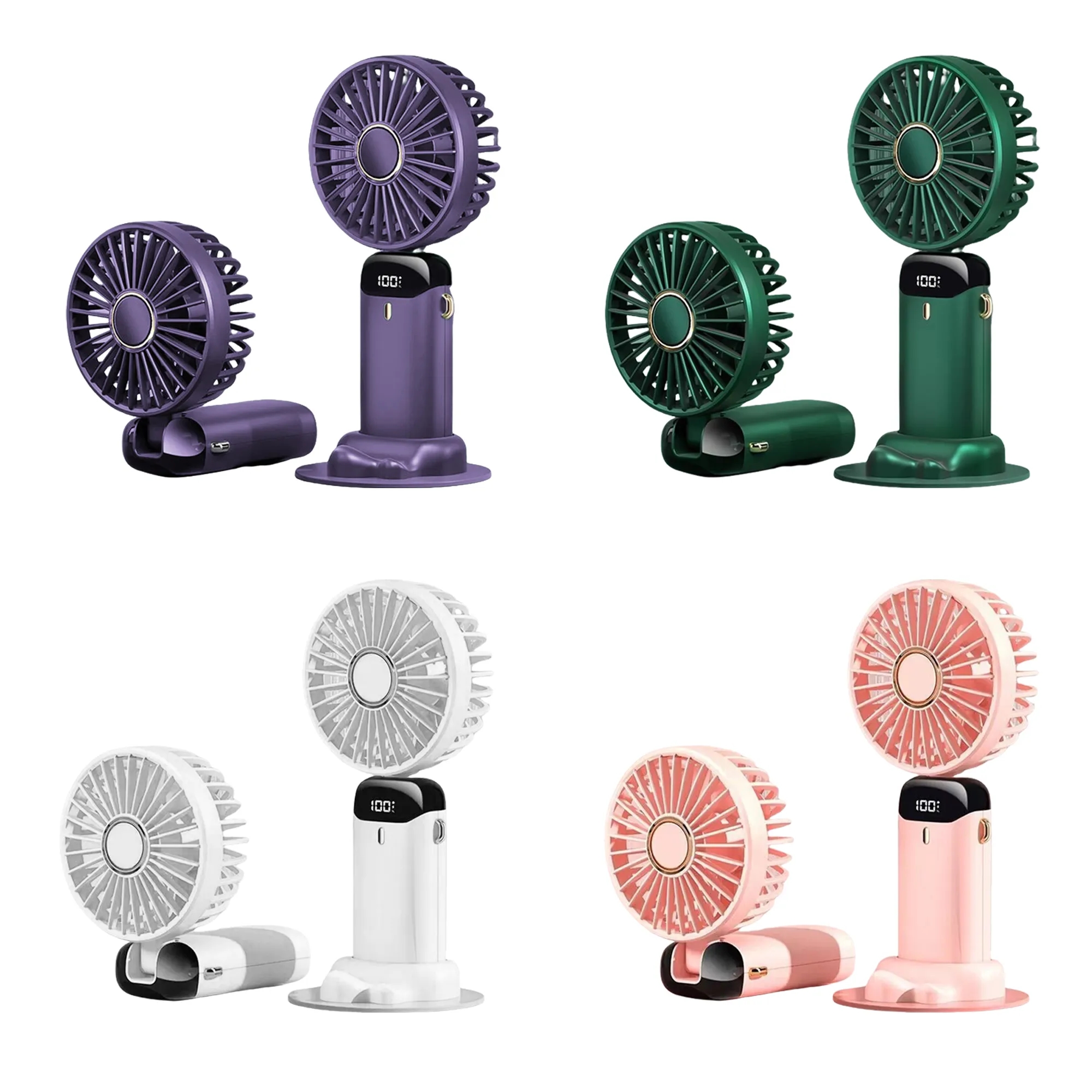 5 Speed Adjustable Portable Folding Mini Fan 6