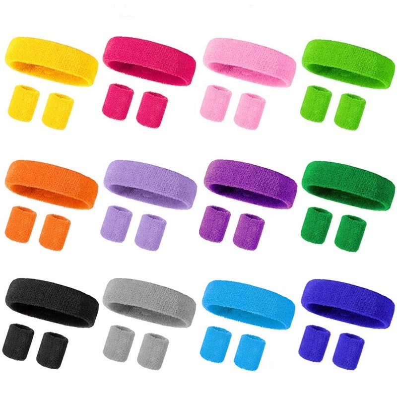 Sweatbands and headbands Set 7