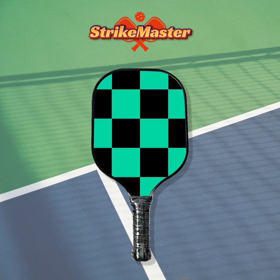 StrikeMaster Single Fiberglass Pickleball Paddle with PU Leather Bag 6