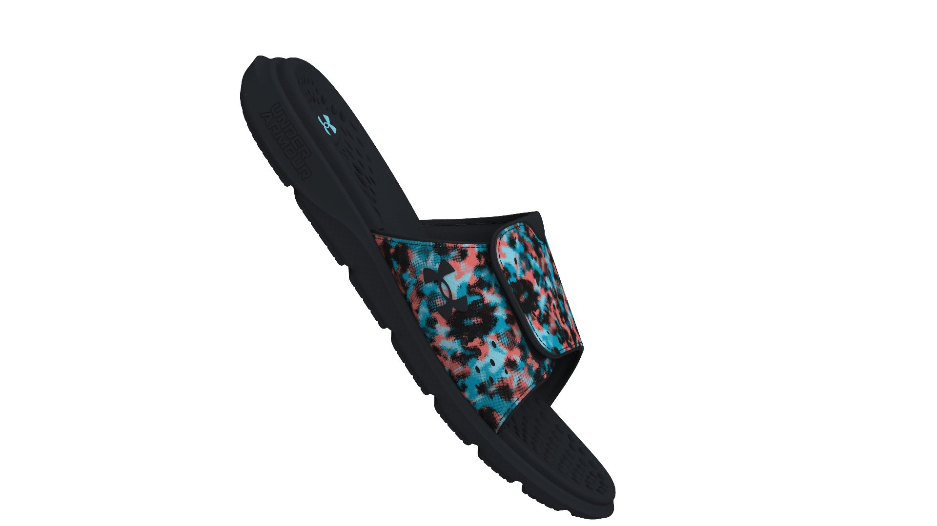 UA Ignite Pro Graphic Strap Women's Slides 3