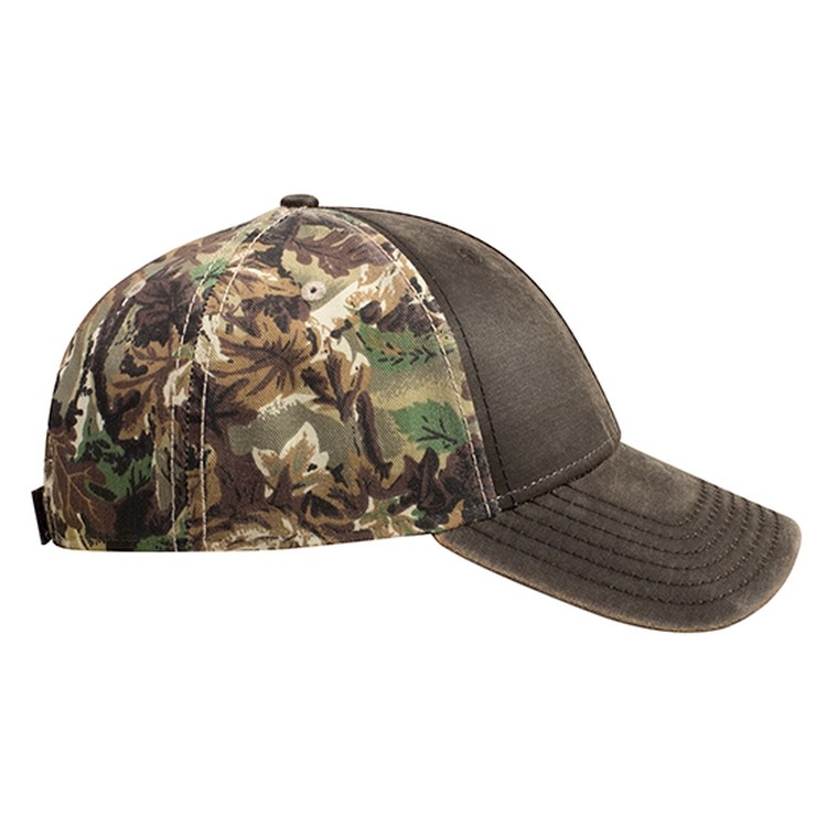 OTTO CAP® Camouflage 6 Panel Low Profile Baseball Cap 3