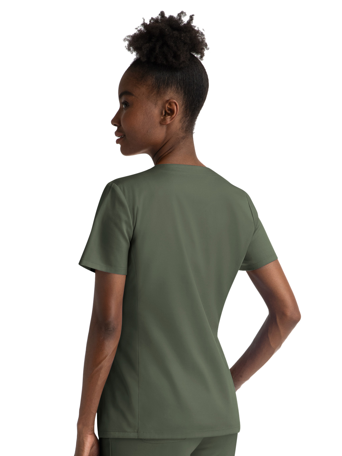 Maevn - Matrix - Women's Three-Pocket Notched Crew Neck Top 7