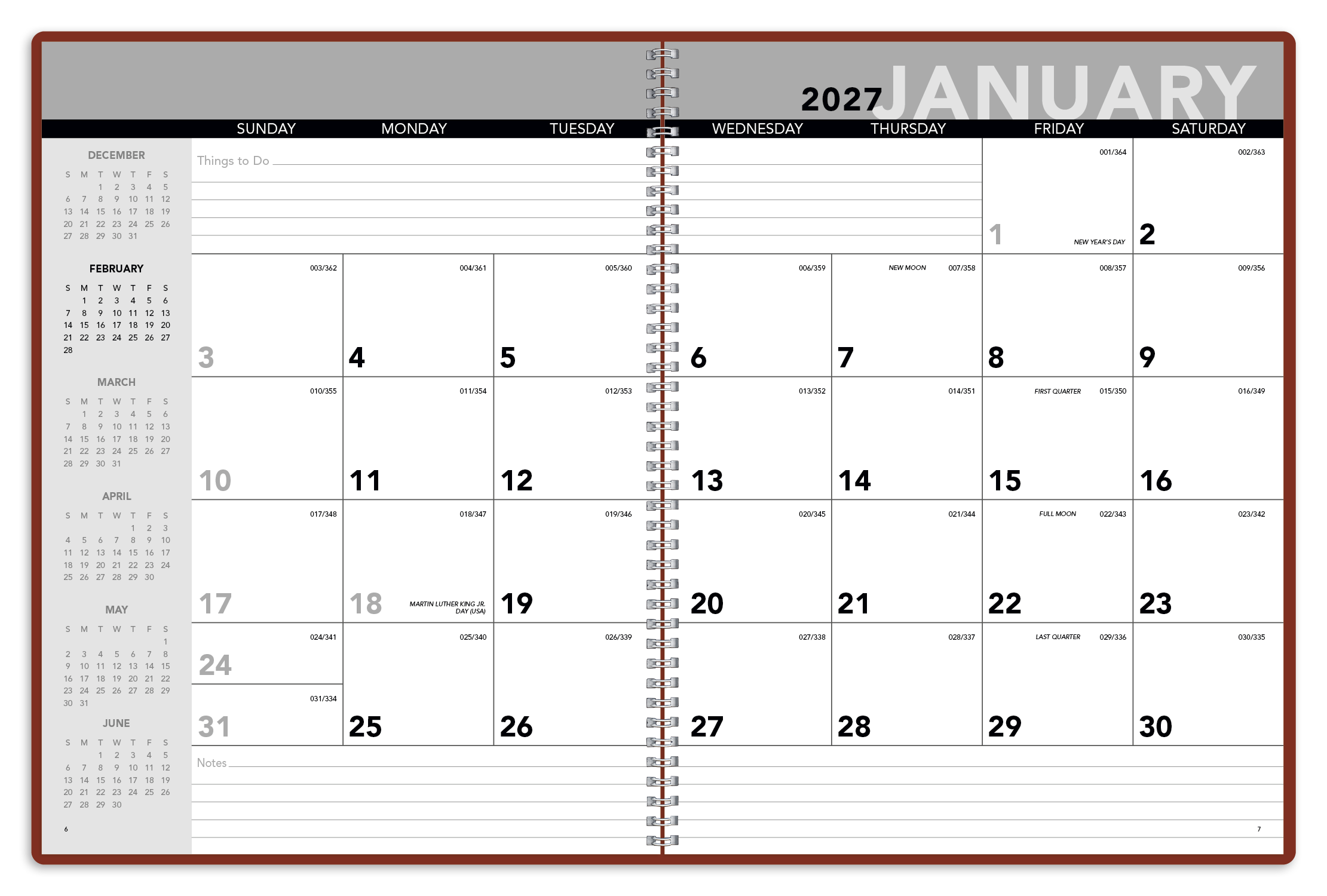 Triumph® Calendars Monthly Planner 131