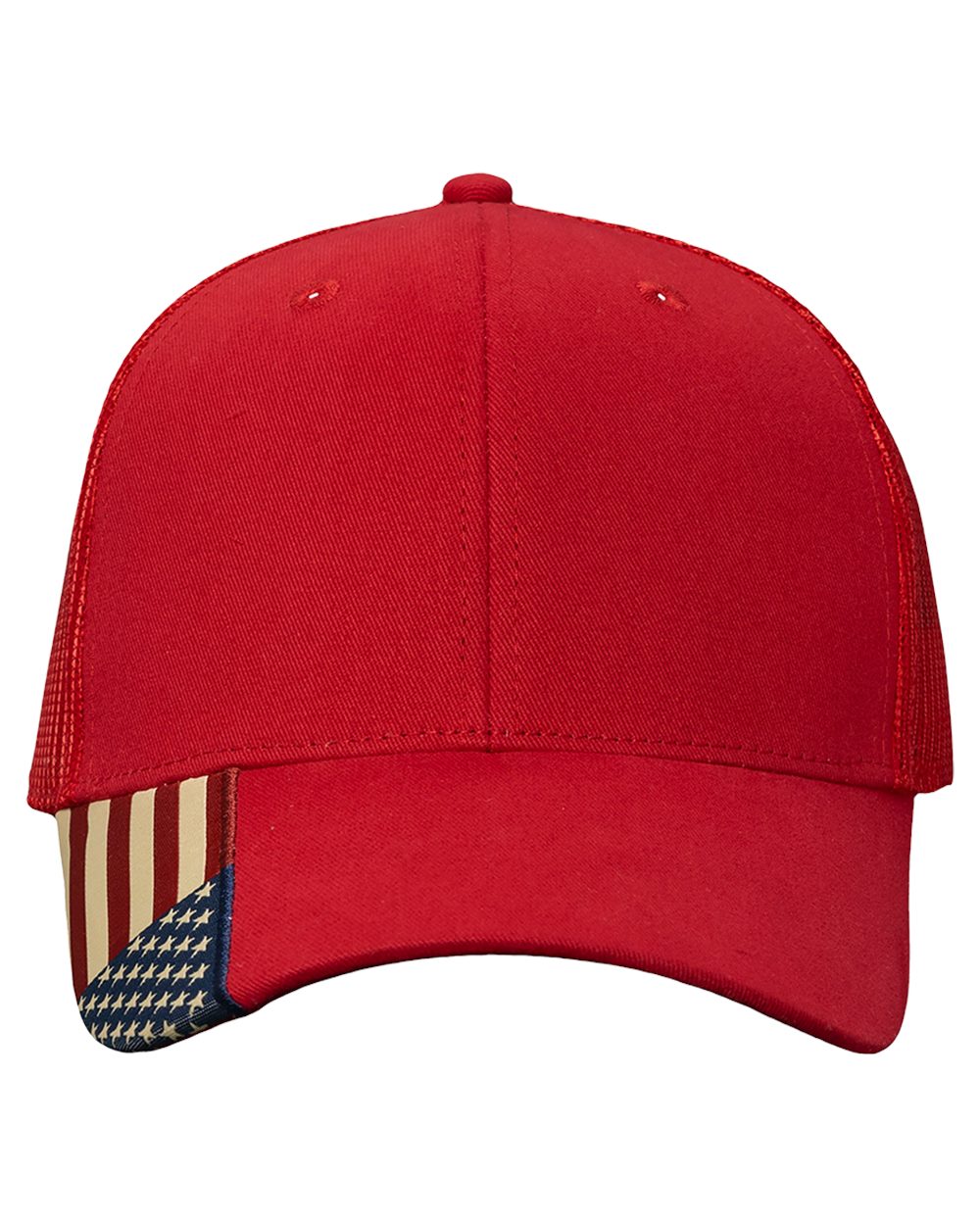 USA Flag Mesh Cap - AM350M 12
