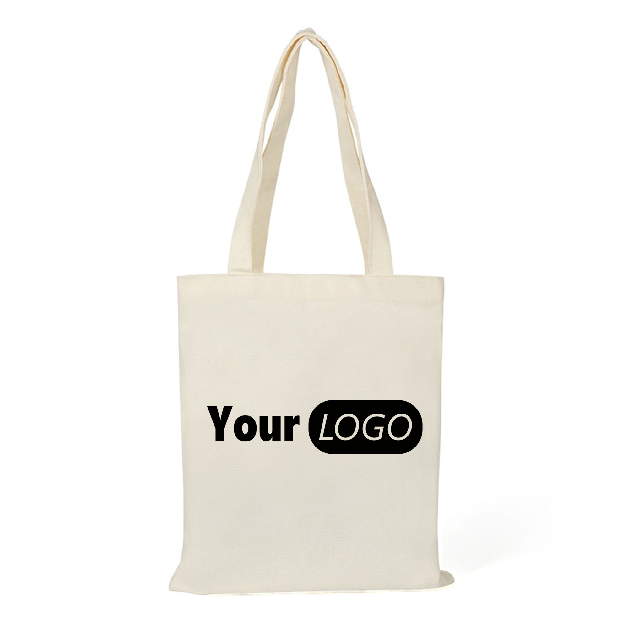 Portable Hand-Held Canvas Bag, custom tote bag with logo imprint 4