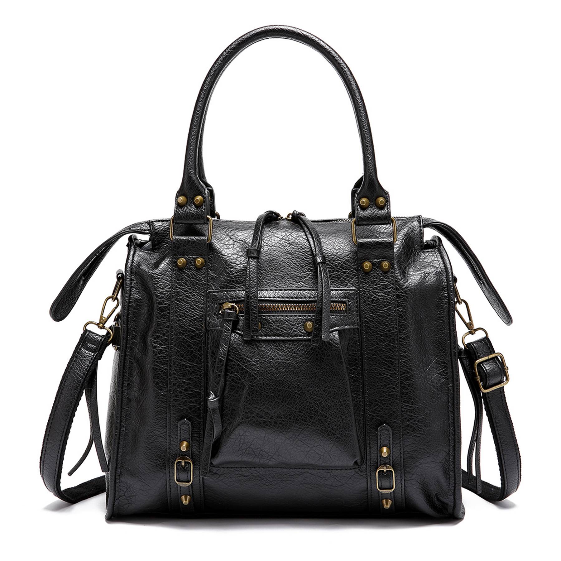 Large Hobo Soft Faux PU Leather Tote bag 8