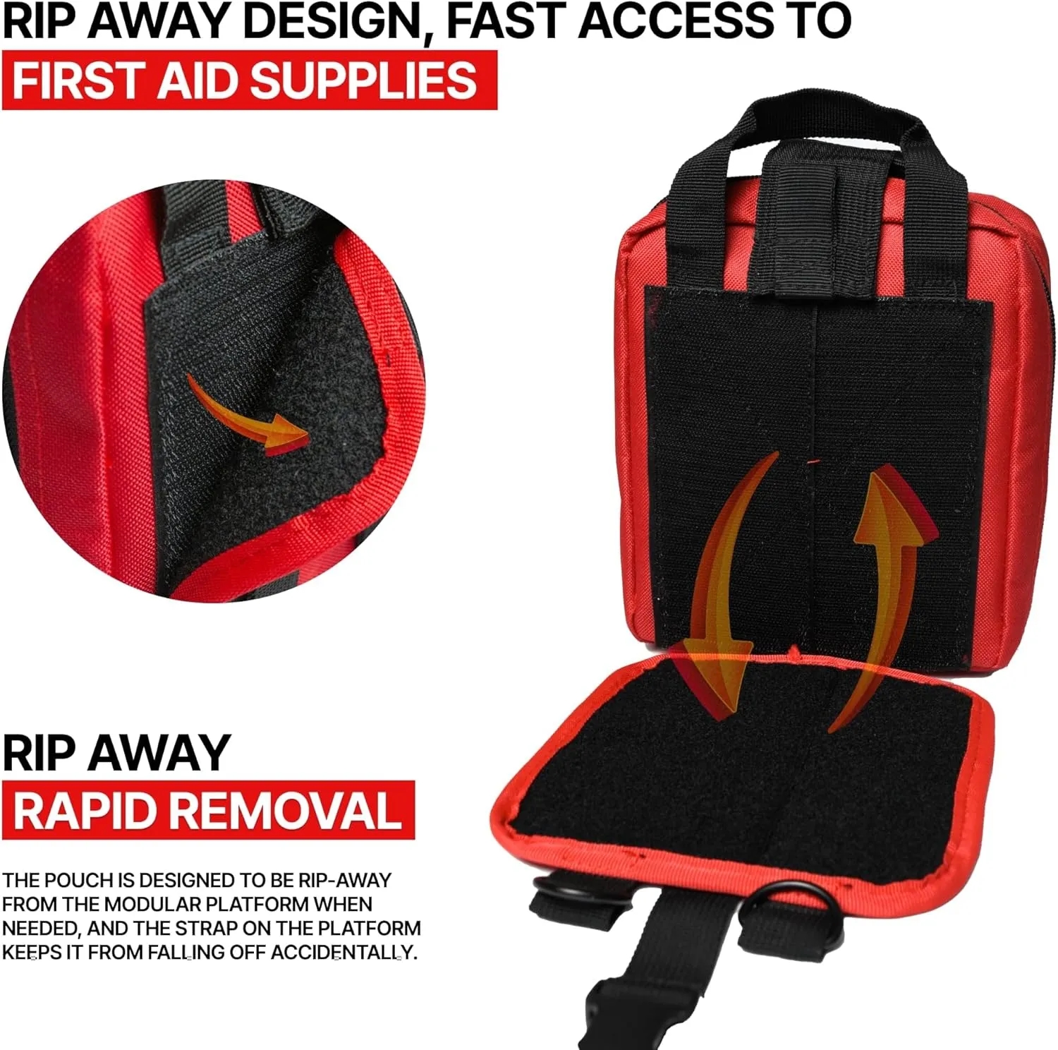 Durable Polyester Outdoor Emergency Medical Bag 5