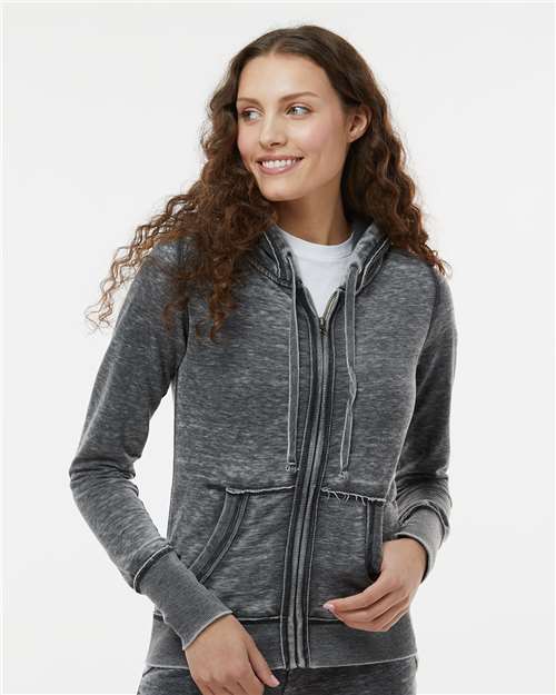 Women's Zen Fleece Full-Zip Hooded Sweatshirt - 8913 28