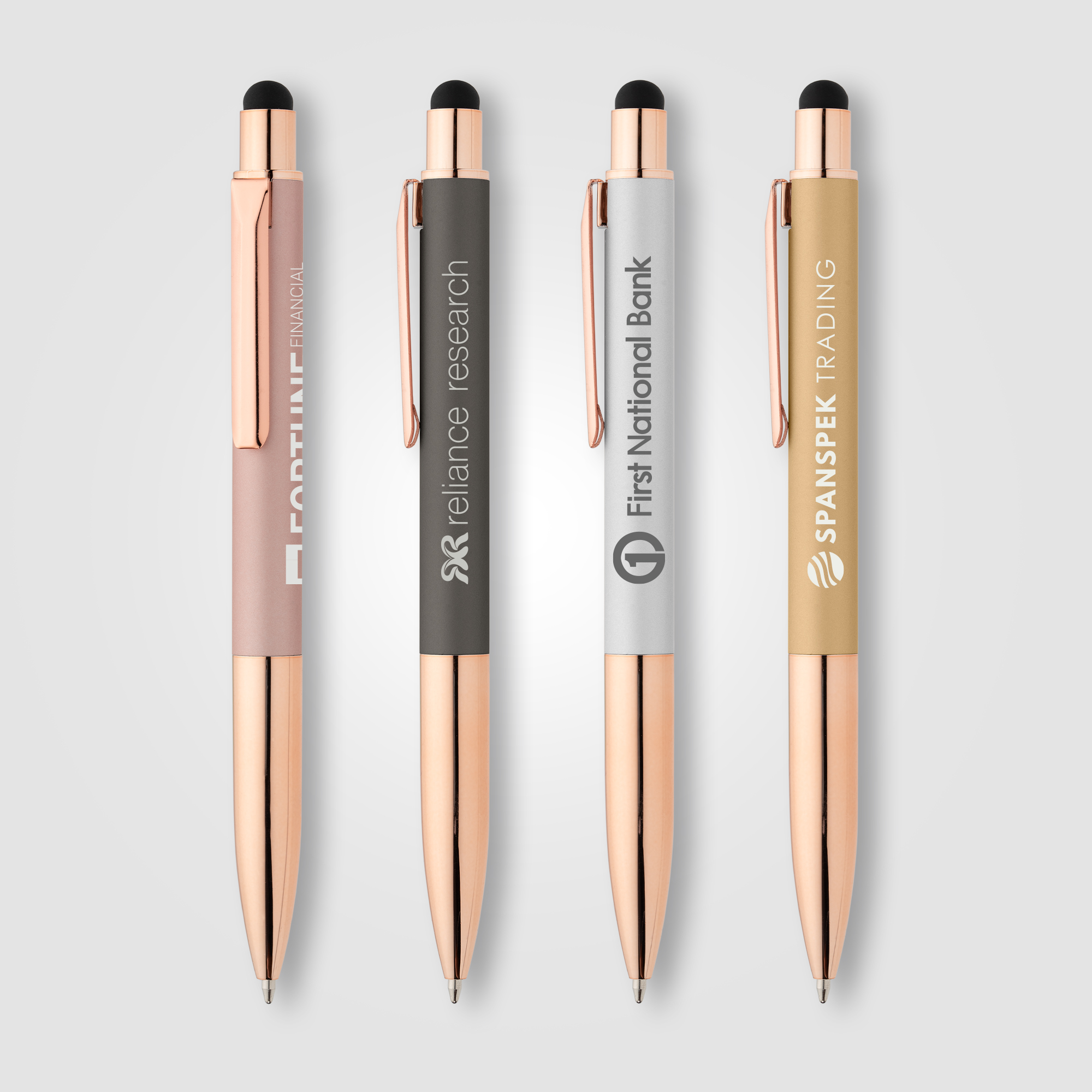 Baltic Softy Rose Gold Pen w/ Stylus 18