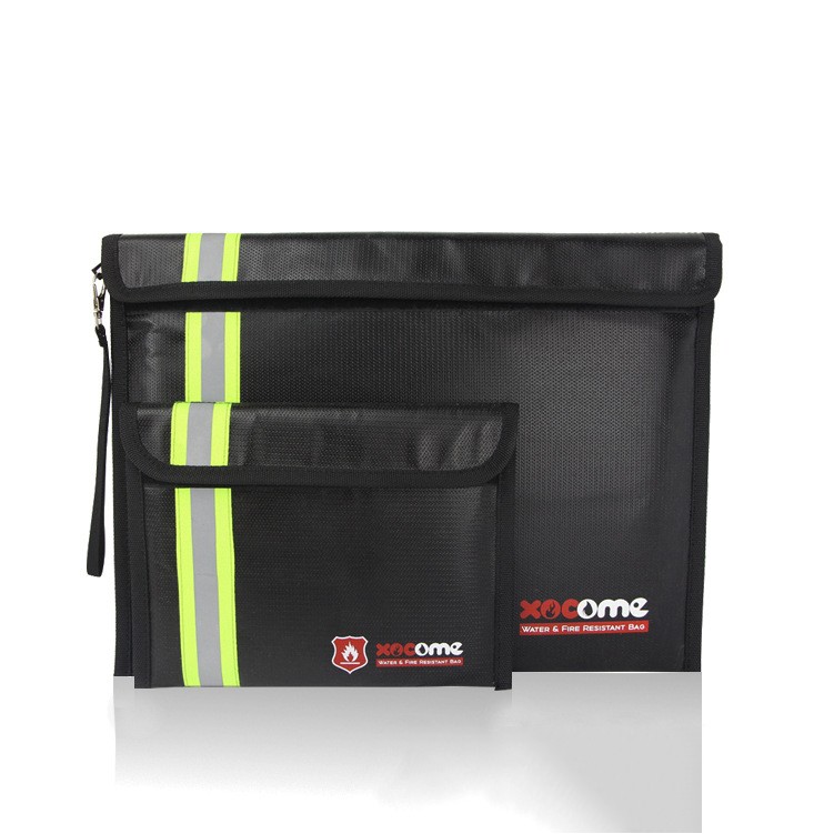 Fireproof Document Bags with Reflective Strip 4