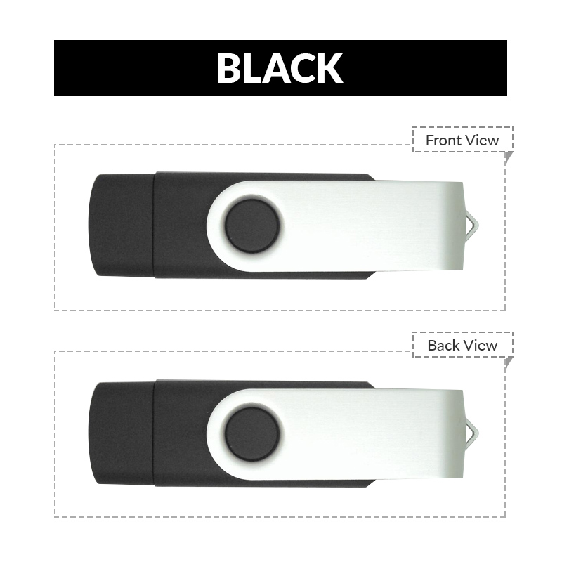 OTG Swivel USB Flash Drive 3