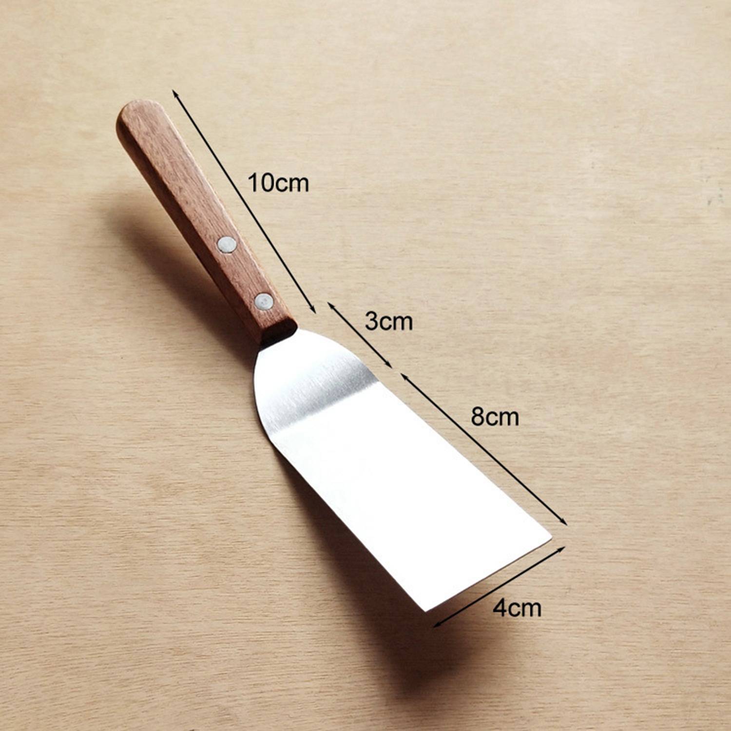 Wood Handle Turner Stainless Steel Server 3