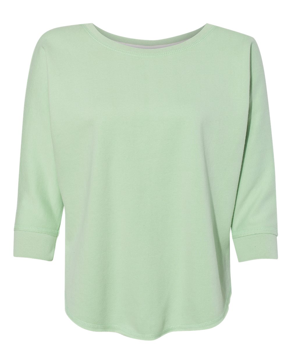Women's Lounge Fleece Dolman Crewneck Sweatshirt - 8685 4