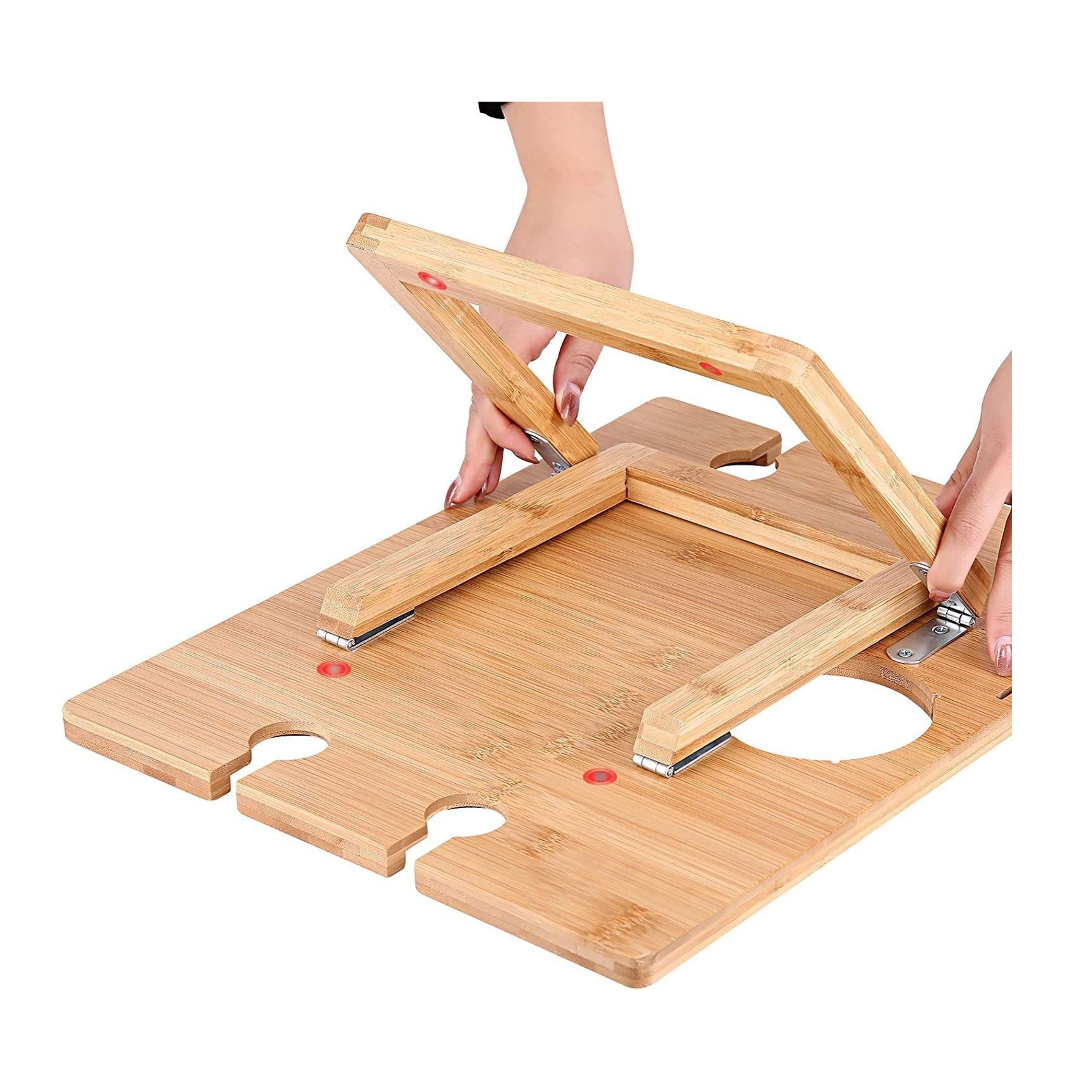 Portable Wine Picnic Table (direct import) 3