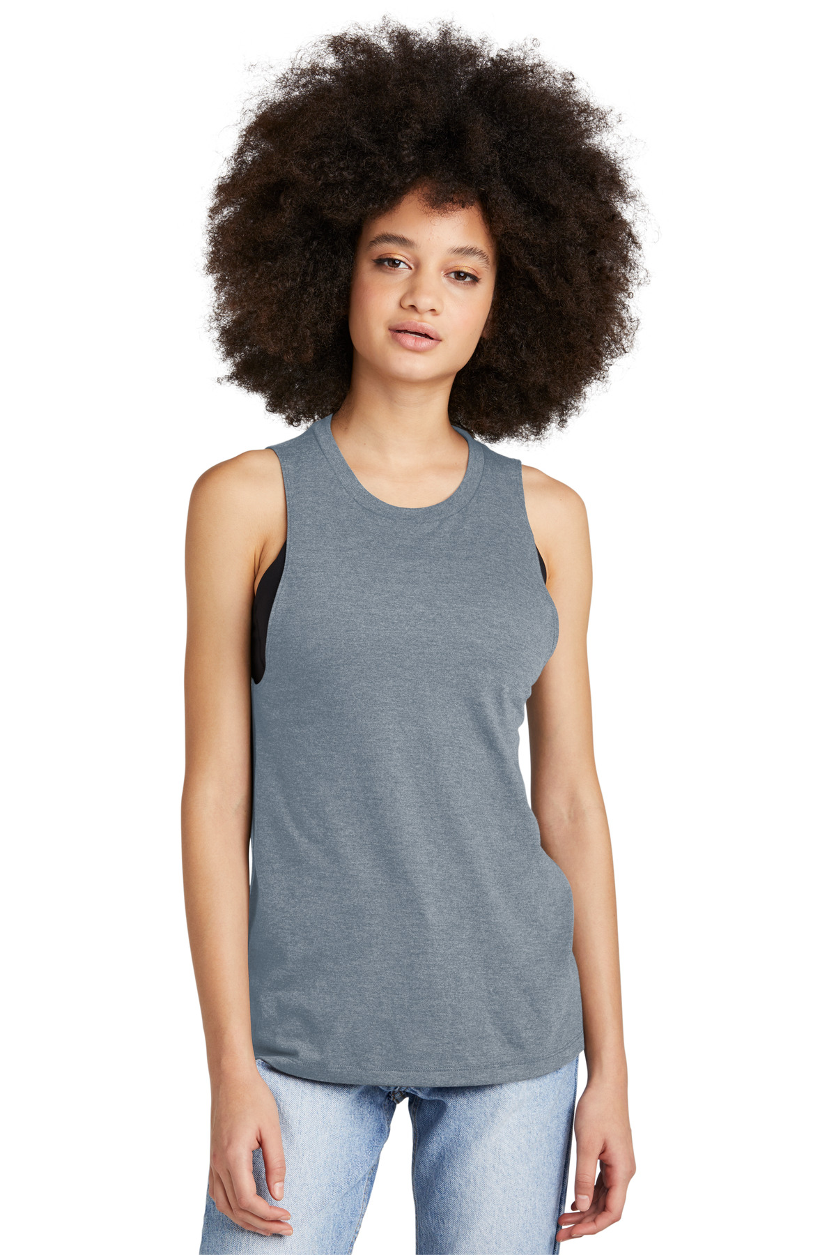 District Women's Perfect Tri Muscle Tank DT153 40
