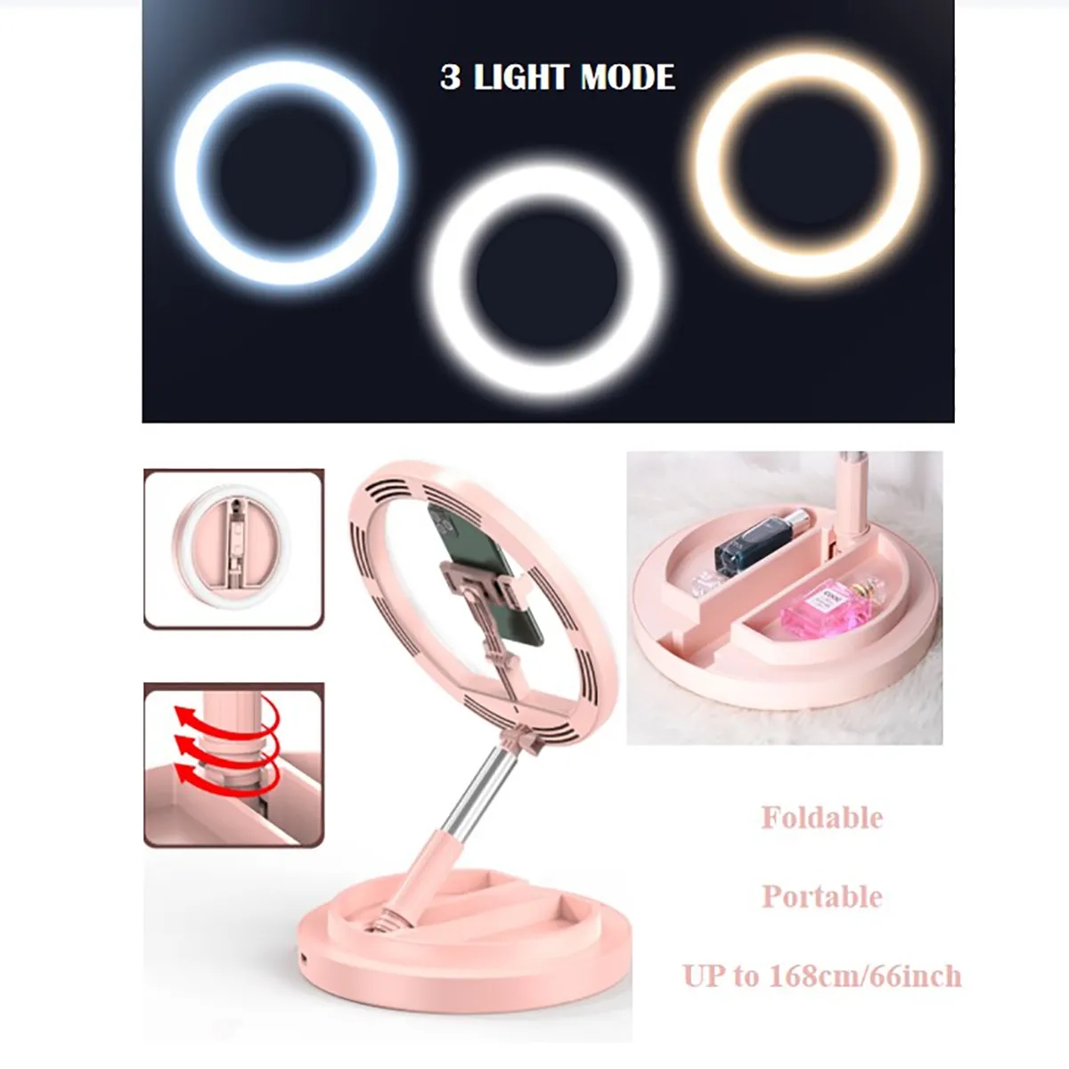 Collapsible Selfie Ring Light 2