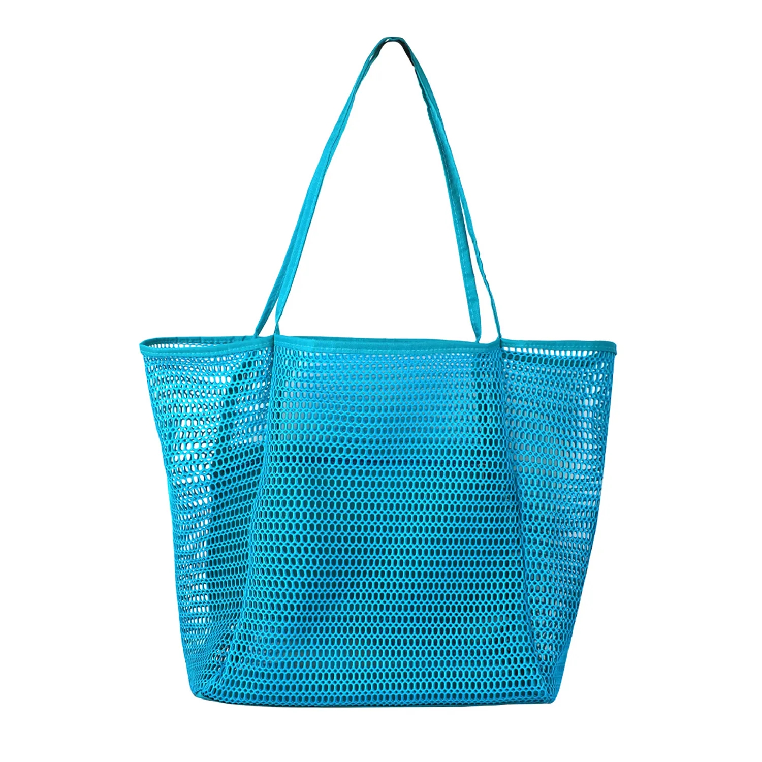 Mesh Beach Tote Womens Shoulder Handbag 3