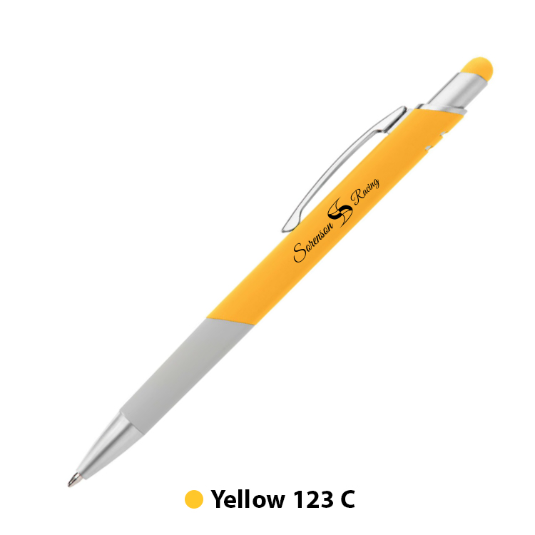 Atherton Softy Metal Pen (Full Color Imprint) 8