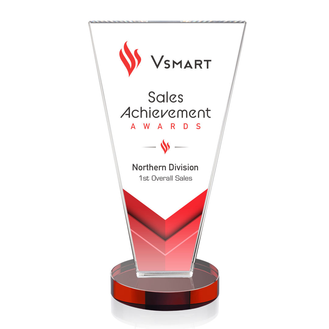 Burney VividPrint™ Award - Red 3