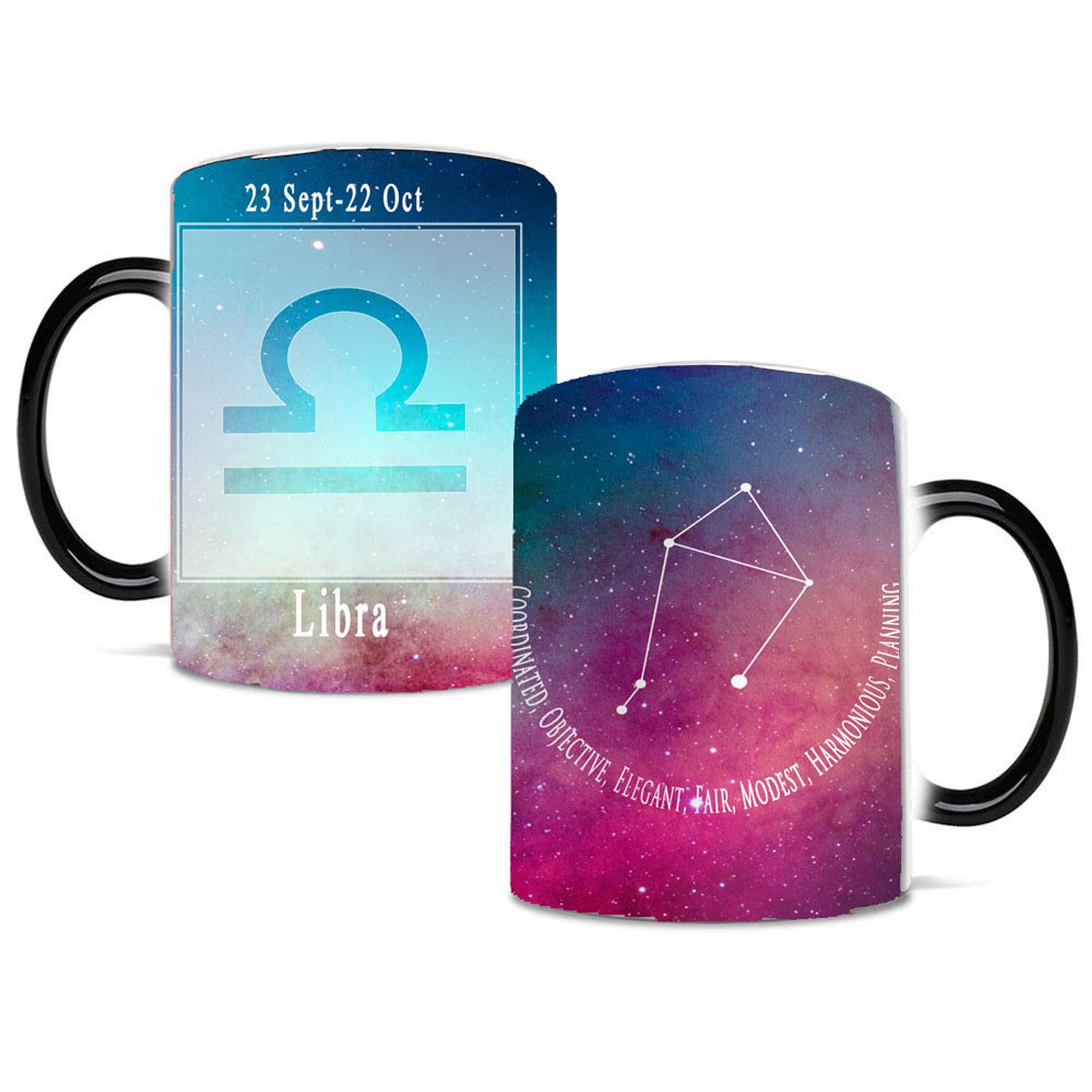 12oz Color-Changing Ceramic Zodiac Mug – Star Sign Cup 15