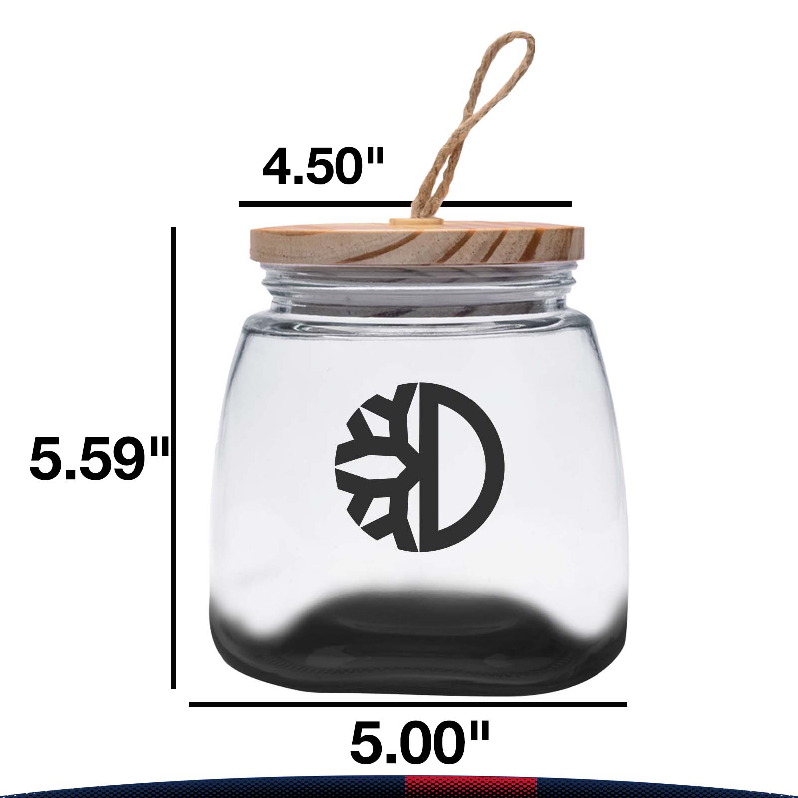 64 oz. Swetta Glass Candy Jar 11