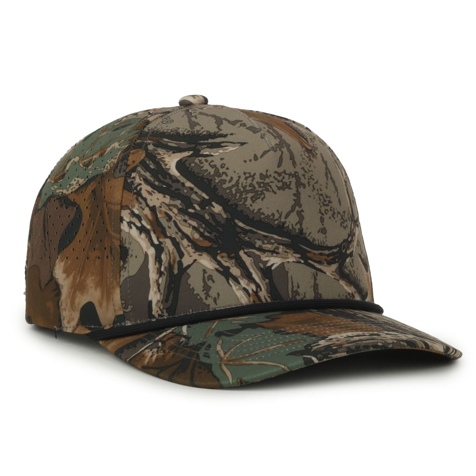 Perforated Camo 5-Panel 4