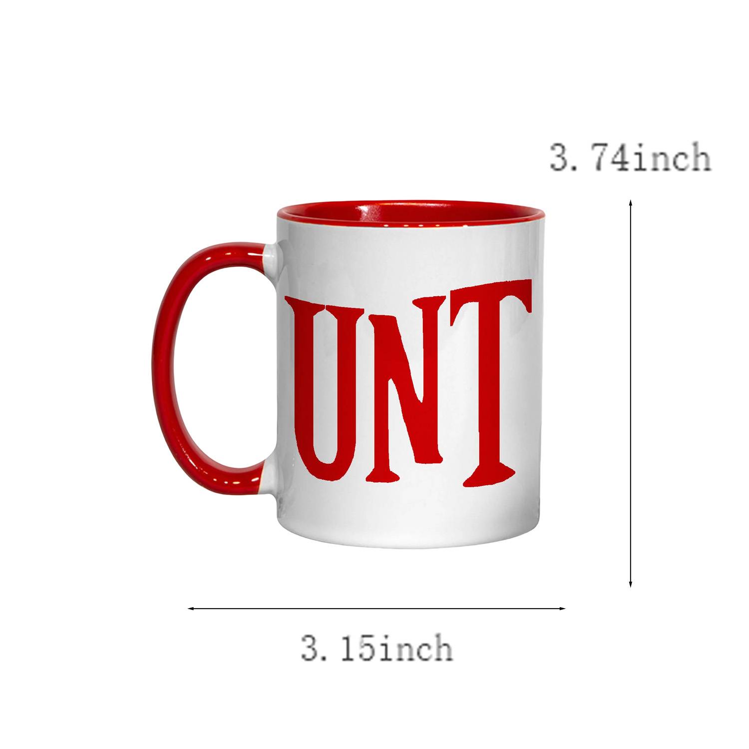 12oz Heat-Resistant Ceramic Mug w/ Handle 3