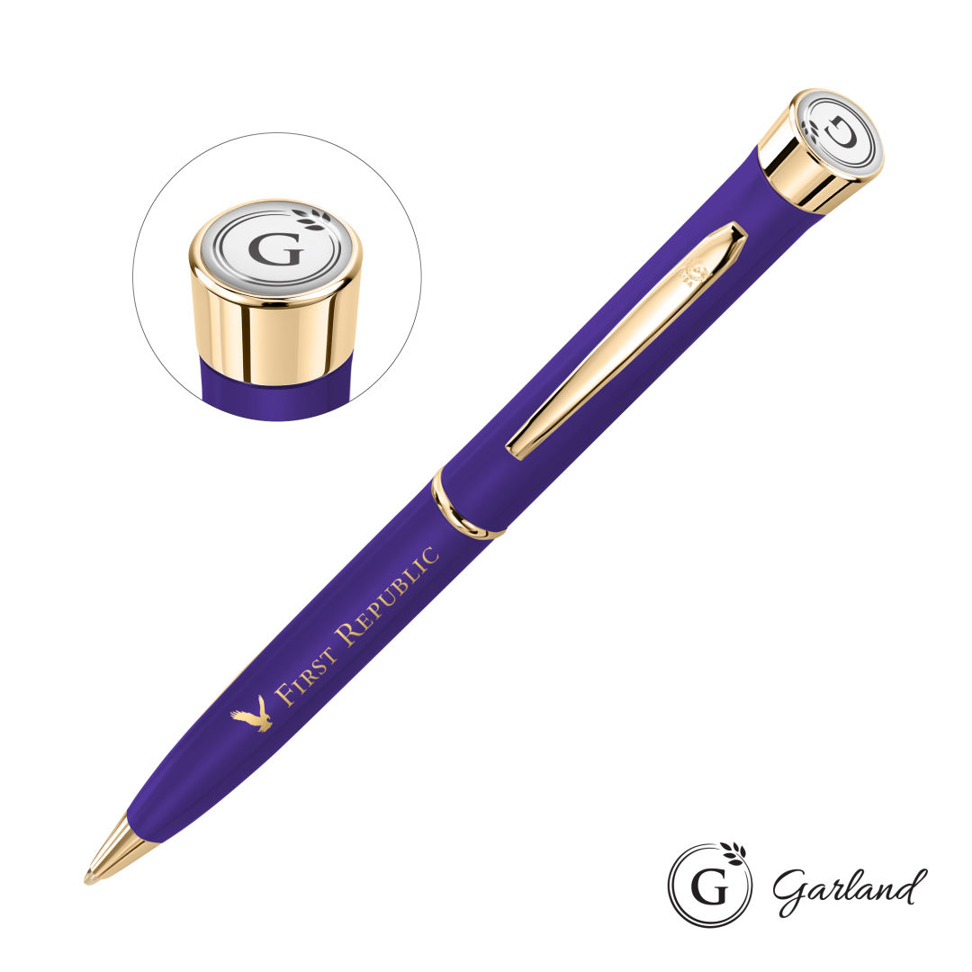Garland® Color Matte Twist Ballpoint Pen - Gold 1
