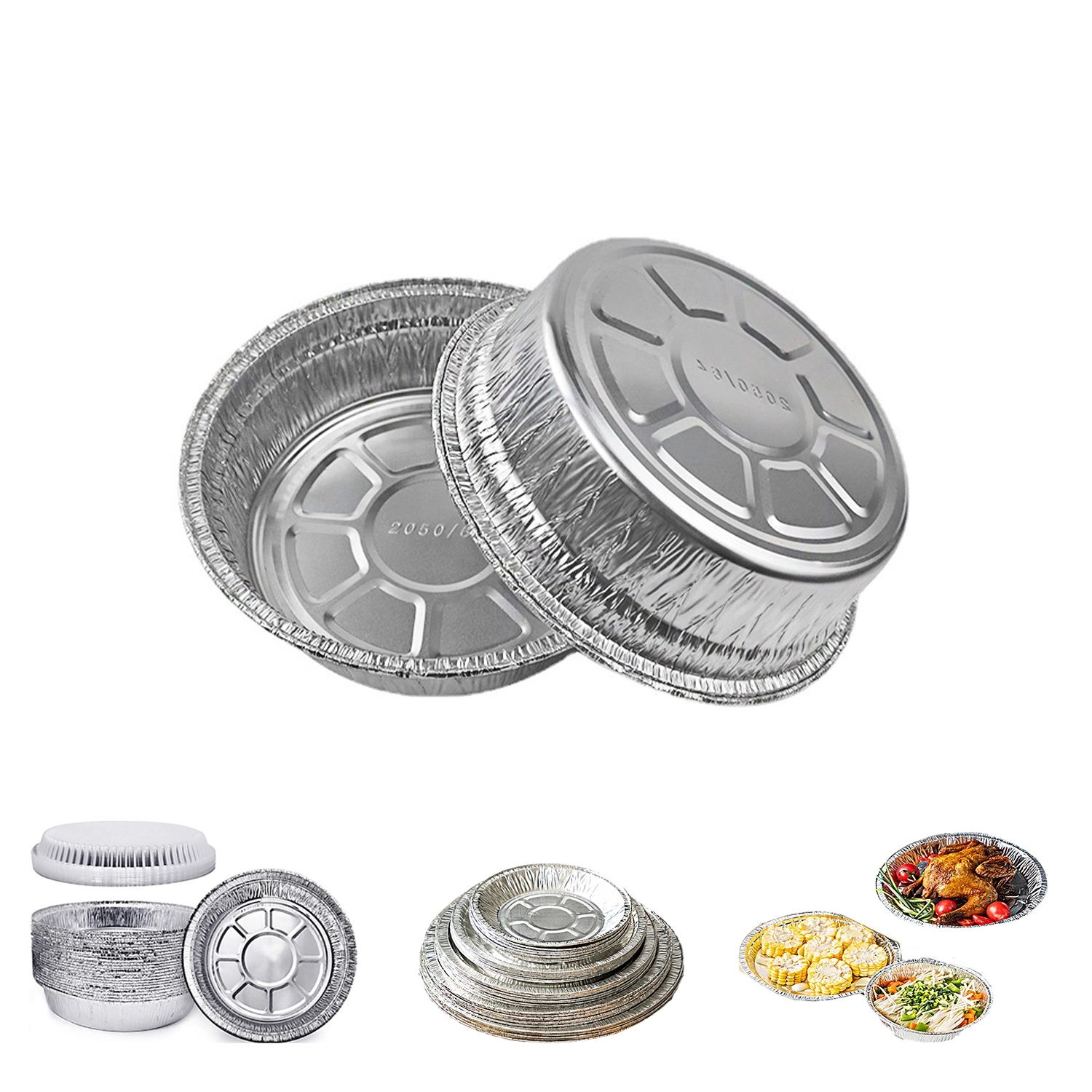 Aluminum Foil Pan w/ Lid 2