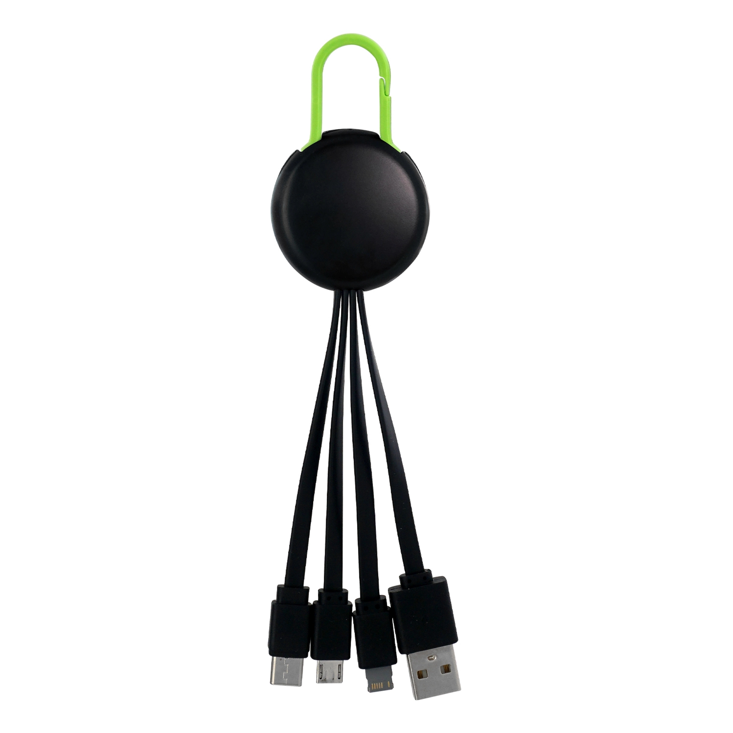 LIGHT UP LOGO CLIP 3 IN 1 CHARGING CABLE 16