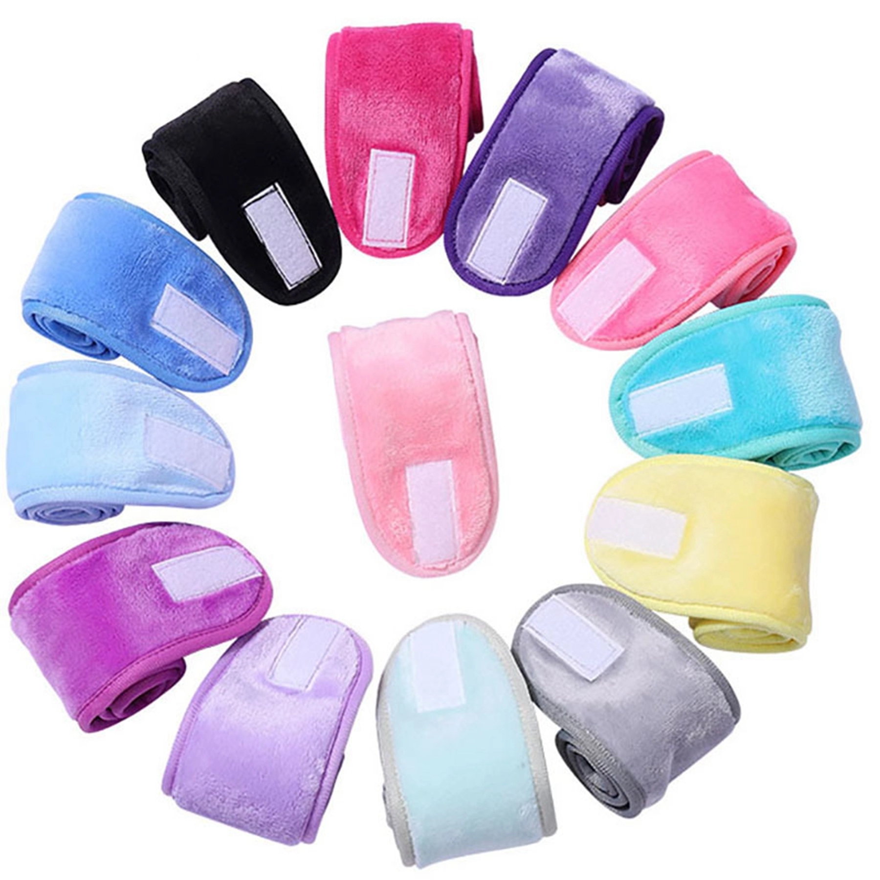 Washable Facial Band Elastic Makeup Headband 17