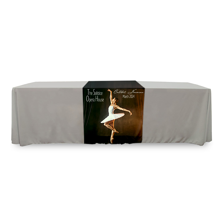 29" x 88" PolyPoplin Table Runner 2