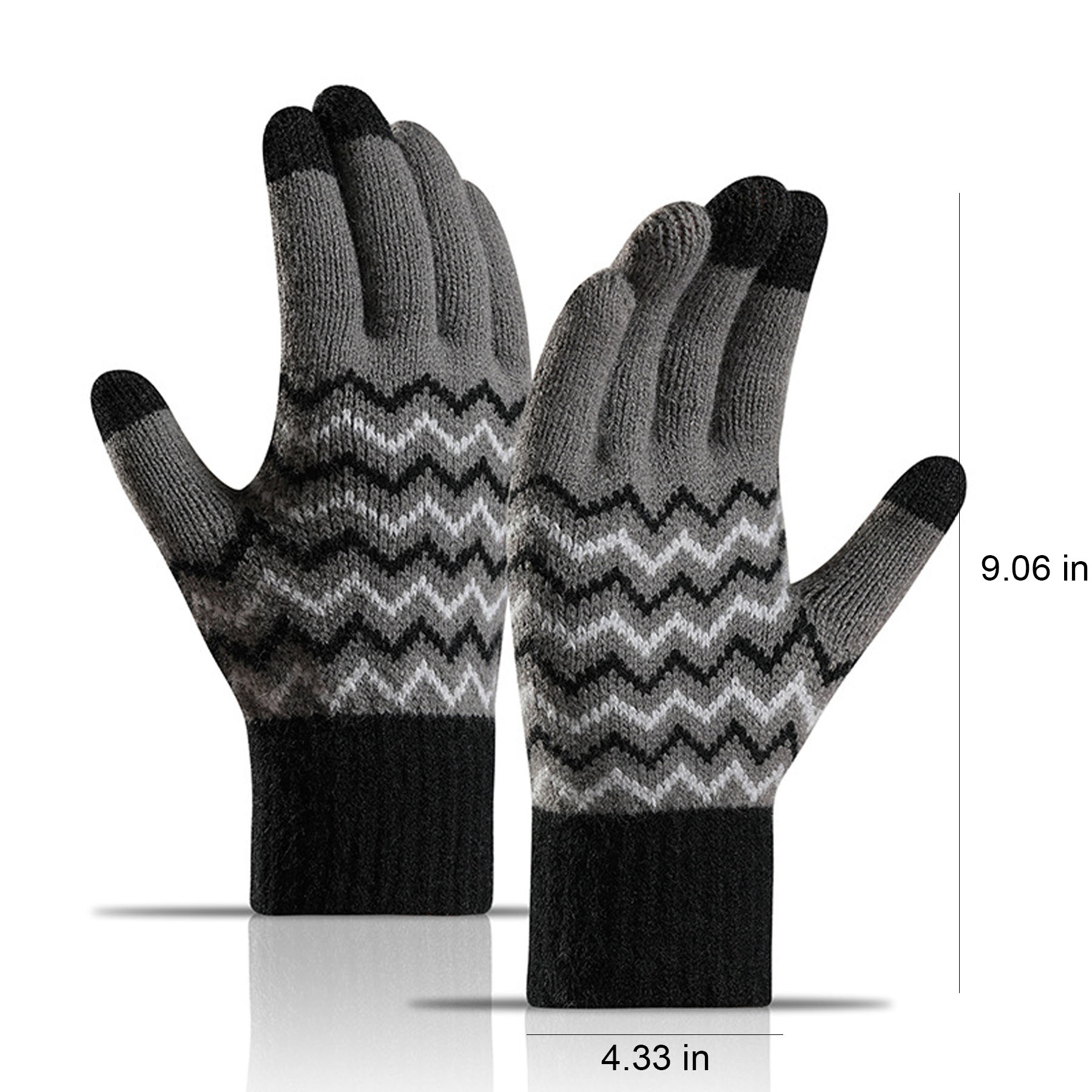 Men's Fleece-Lined Winter Gloves 5