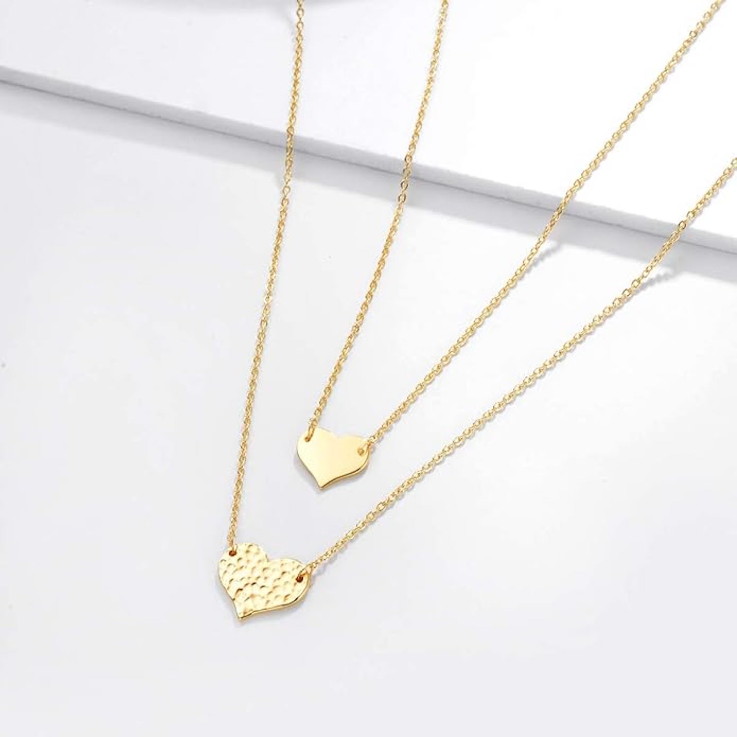 18K Gold Plated Heart Necklace 5