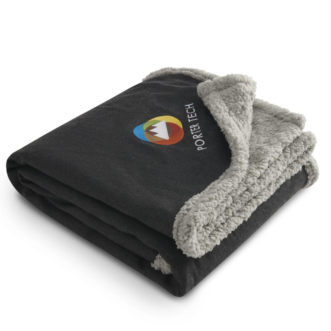 Field & Co.® Oversized Wool Sherpa Blanket 61