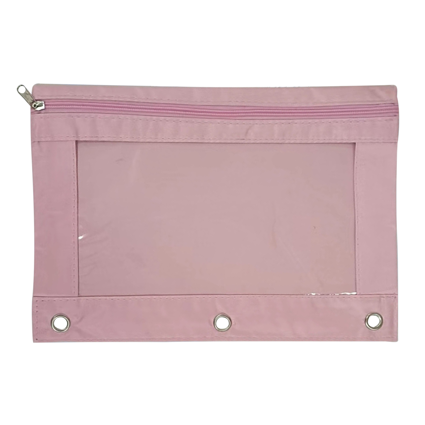 Three Ring Zipper Pencil Pouch 12